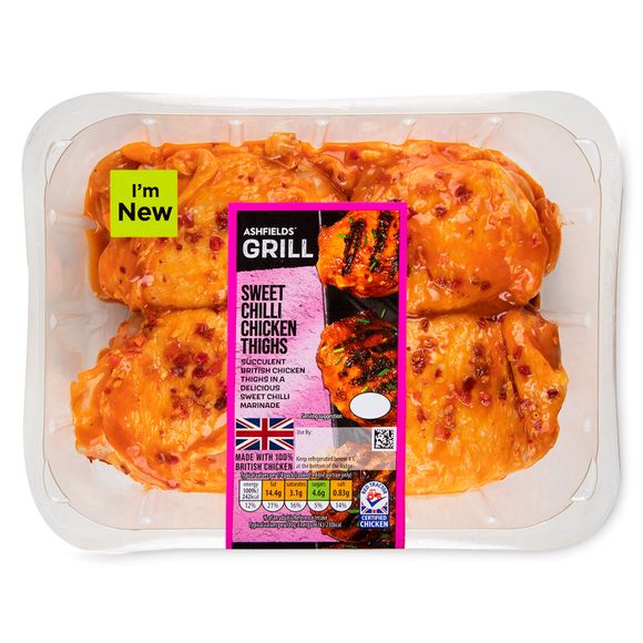 Ashfields Grill Sweet Chilli Chicken Thighs 700g