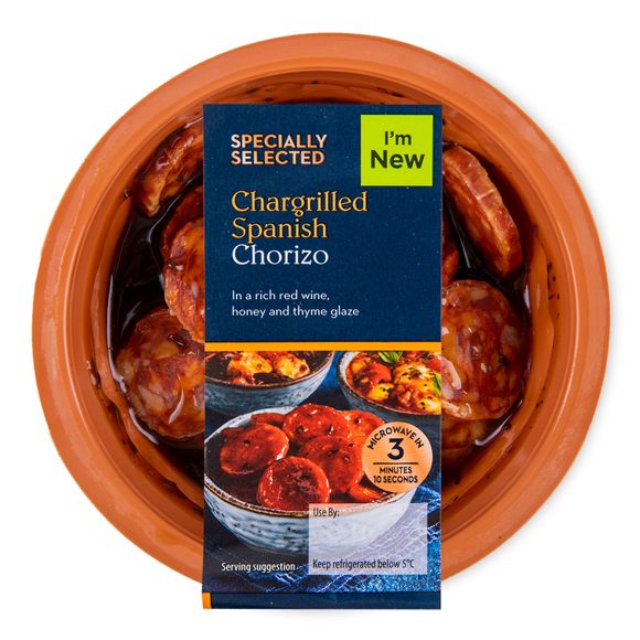 Specially Selected Chargrilled Spanish Chorizo 175g