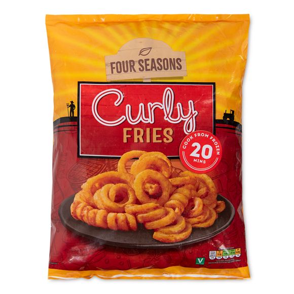 Four Seasons Curly Fries 650g