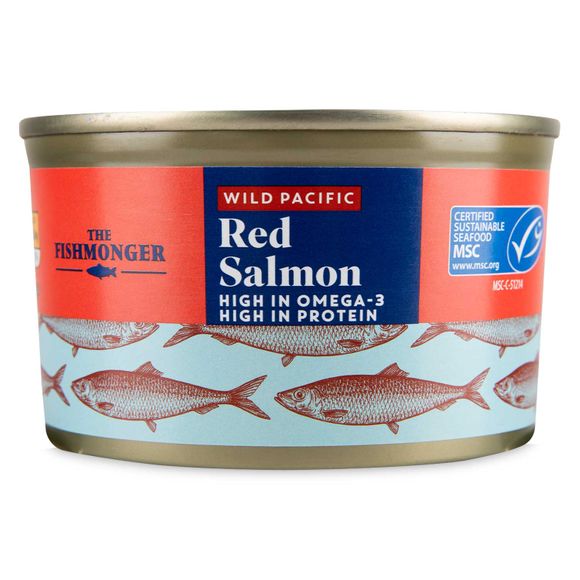 The Fishmonger Wild Pacific Red Salmon 213g