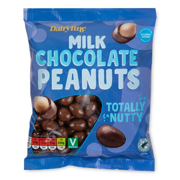 Dairyfine Chocolate Coated Peanuts 180g