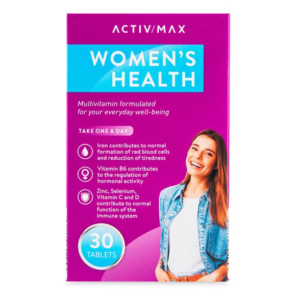 Activ Max Women's Health Tablets 30 Pack