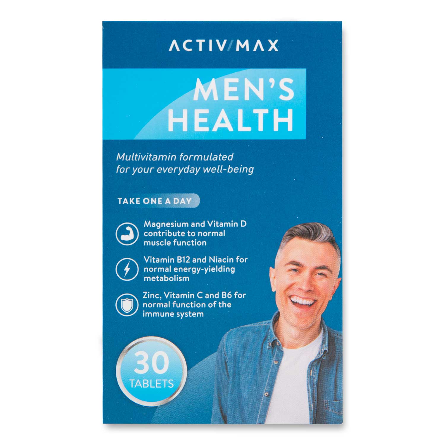 Activ Max Men's Health Tablets 30 Pack