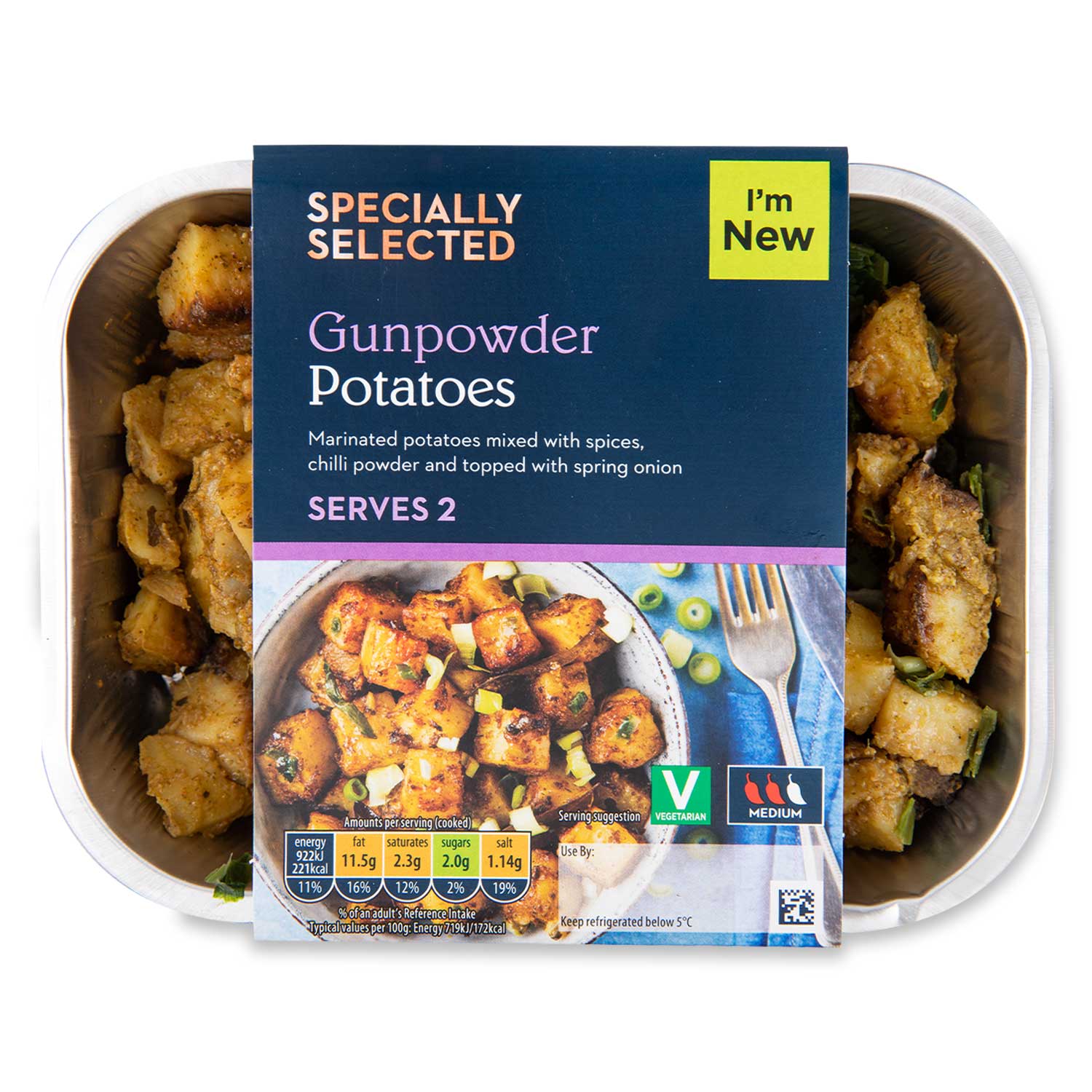 Specially Selected Gunpowder Potatoes 300g