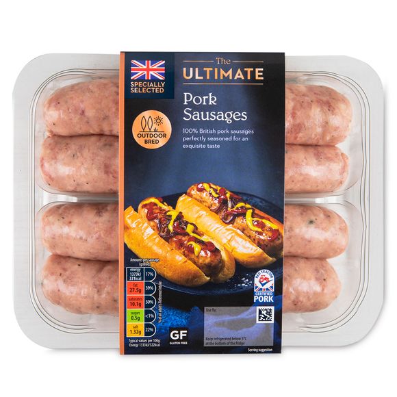 Specially Selected The Ultimate Pork Sausages 480g