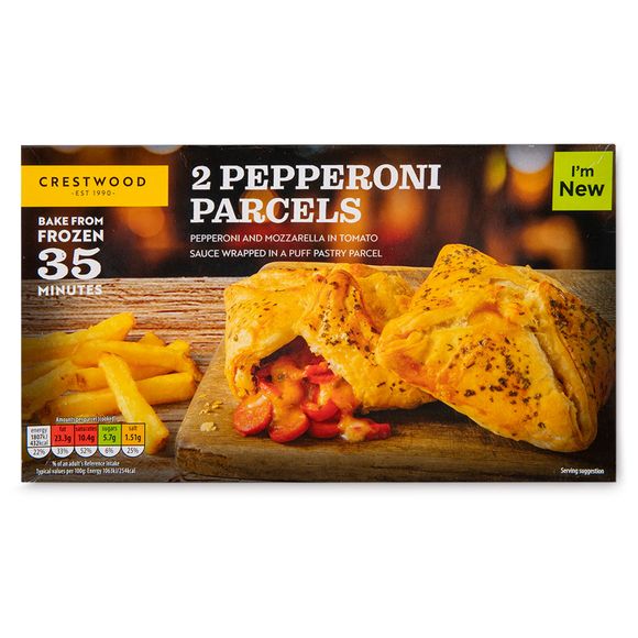 Crestwood Pepperoni Parcels 360g/2 Pack