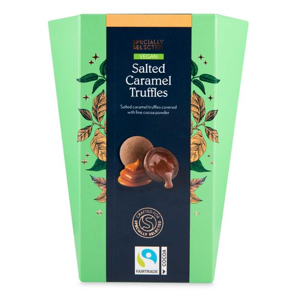 Specially Selected Vegan Salted Caramel Truffles 125g