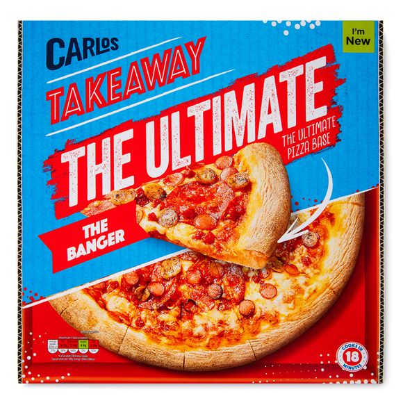 Carlos Takeaway The Ultimate 'The Banger' Pizza 462g