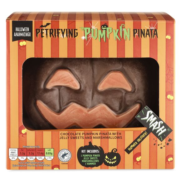 Halloween Aaahmazing Chocolate Pumpkin Smash Piñata 300g