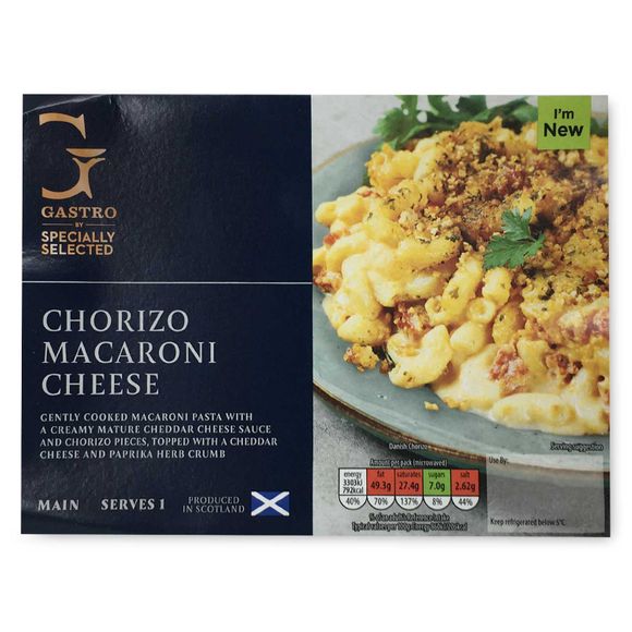 Specially Selected Gastro Chorizo Macaroni Cheese 400g