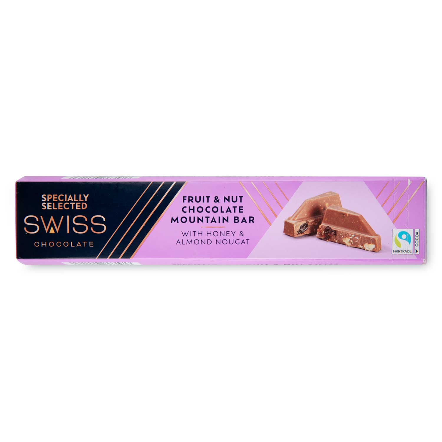 Specially Selected Fruit And Nut Swiss Chocolate Mountain Bar 100g