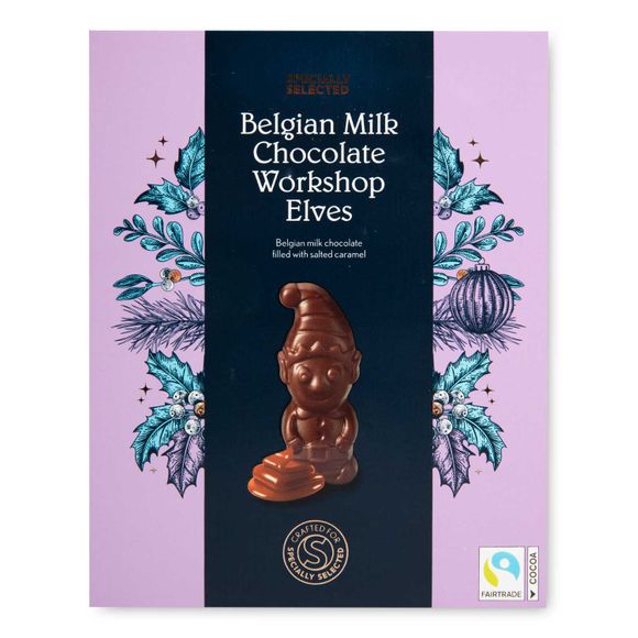 Specially Selected Belgian Milk Chocolate Workshop Elves 80g