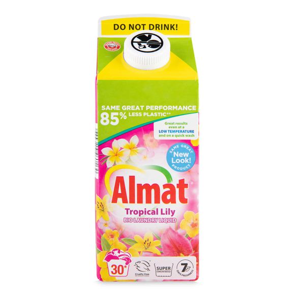 Almat Super Concentrated Tropical Laundry Liquid 750ml/30 Washes