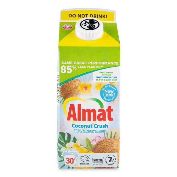 Almat Super Concentrated Coconut Laundry Liquid 750ml/30 Washes