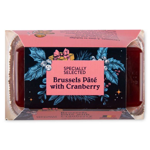 Specially Selected Brussels Pâté With Cranberry 200g