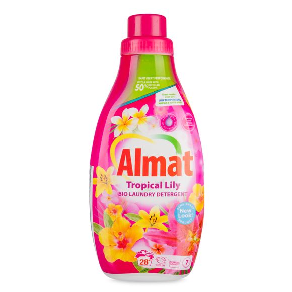 Almat Tropical Lily Bio Laundry Liquid Detergent 980ml/28 Washes*