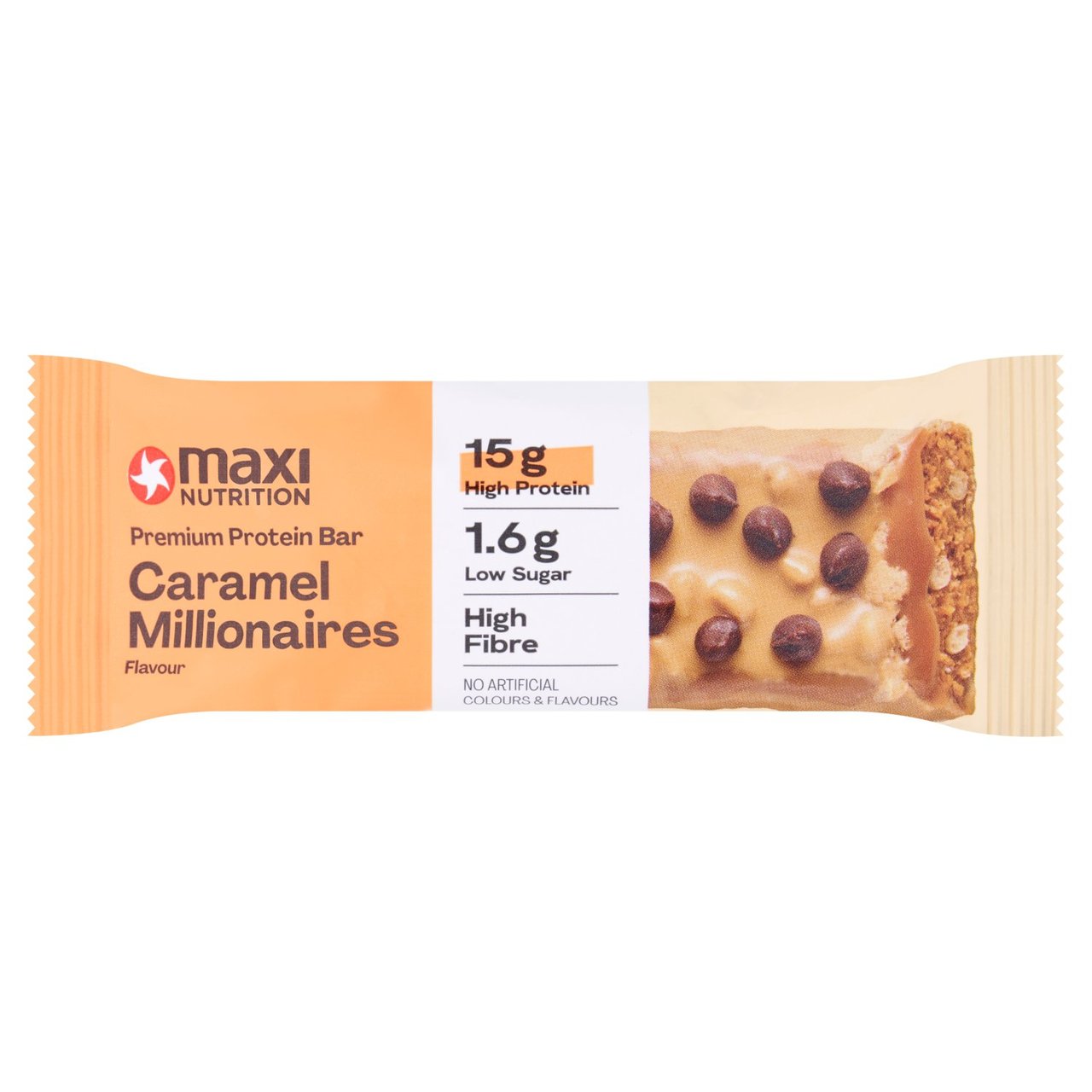 MaxiNutrition Premium Protein Bar Caramel Millionaires Flavour