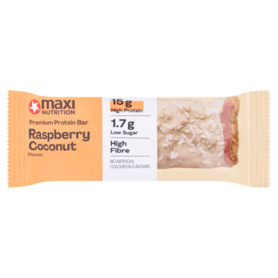 MaxiNutrition Premium Protein Bar Raspberry Coconut Flavour