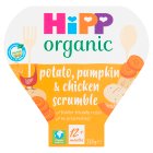 HiPP Organic Potato Pumpkin & Chicken Scrumble Toddler Tray Meal 12+ Months 230g