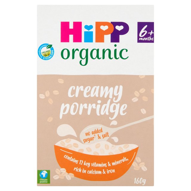 HiPP Organic Creamy Porridge Baby Cereal 6+ Months 