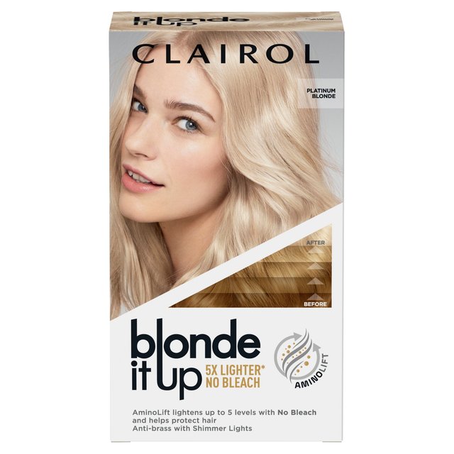 Clairol Blonde It Up, Permanent High Lift No Bleach Hair Dye, Platinum Blonde