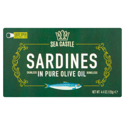 Sea Castle Sardines in Pure Olive Oil