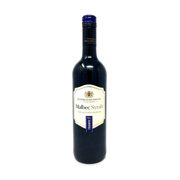 Vignobles Roussellet French Malbec Syrah 75cl