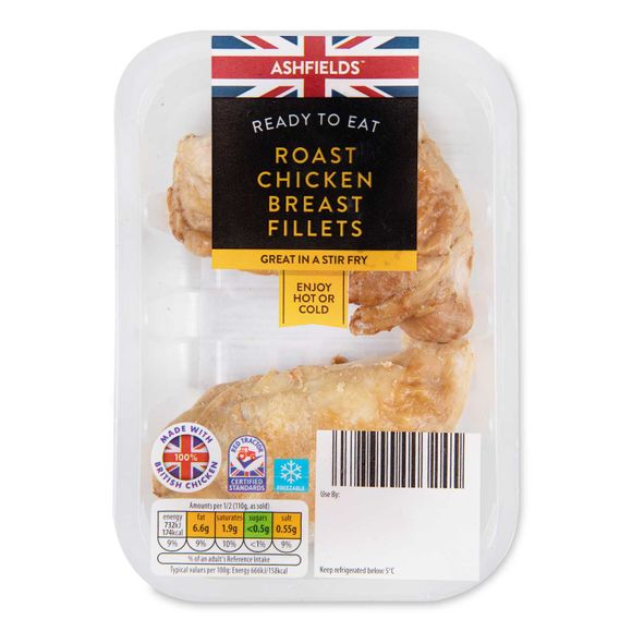 Ashfields Roast Chicken Breast Fillets 220g