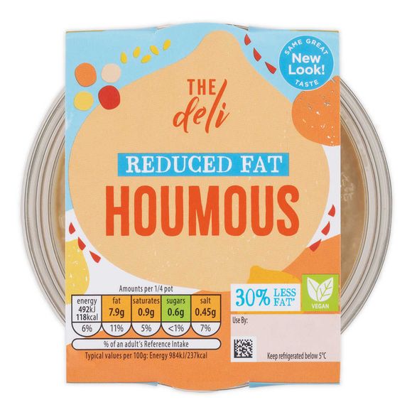 The Deli Reduced Fat Houmous 200g