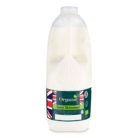 Cowbelle Organic Semi-skimmed 4 Pints