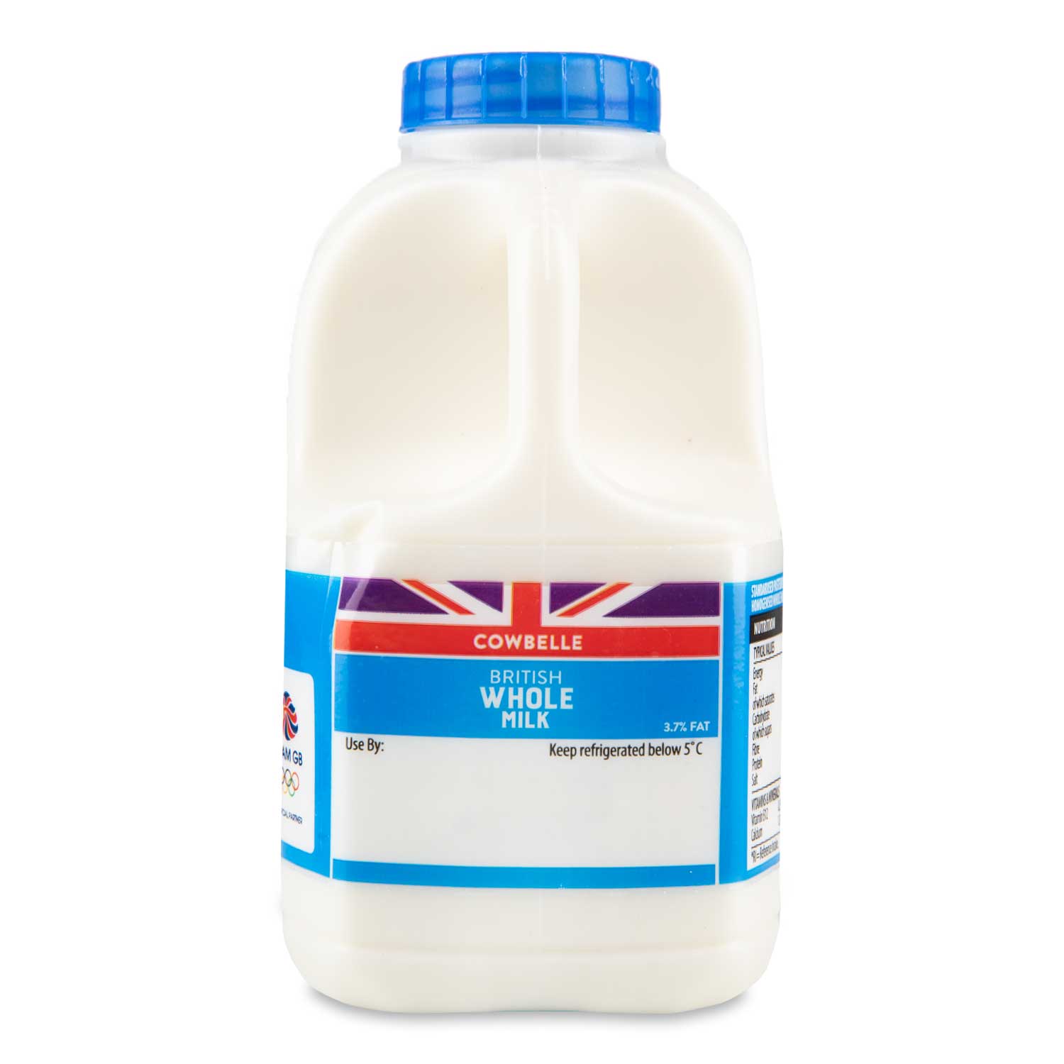 Cowbelle British Whole Milk 1 Pint