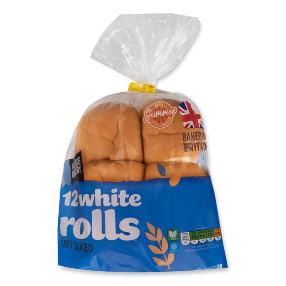 Village Bakery White Rolls 670g/12 Pack