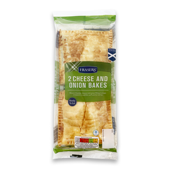 Frasers 2 Cheese & Onion Bakes 100g