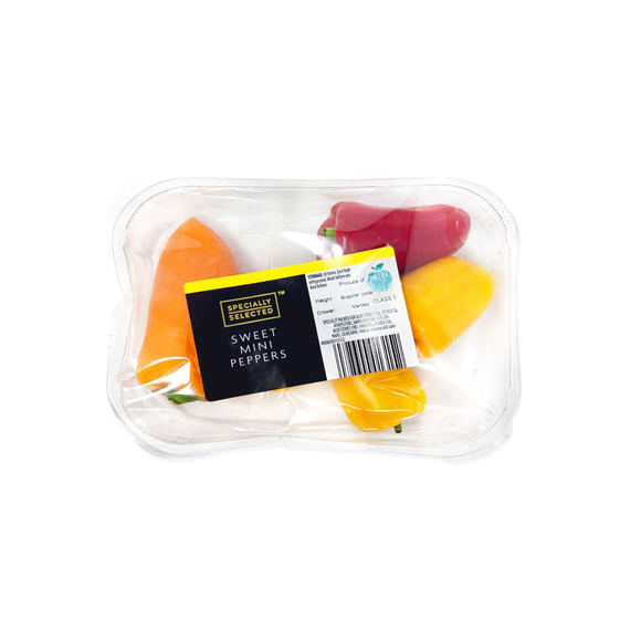 Specially Selected Sweet Mini Peppers 150g