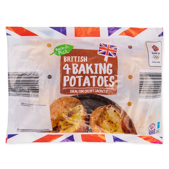 Nature's Pick Medium Baking Potatoes 4 Pack