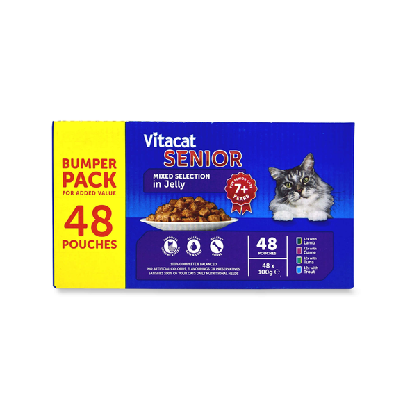 Vitacat Pouch Bumper Pack 48 X 100g