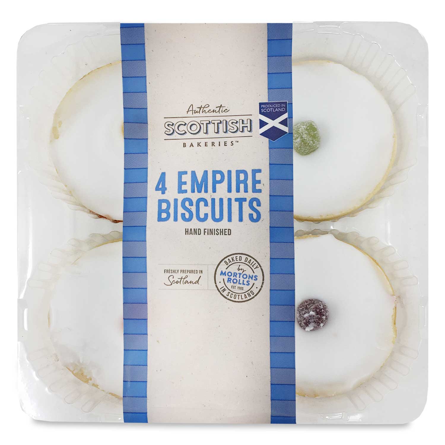 Authentic Scottish Bakeries Empire Biscuits 4 Pack