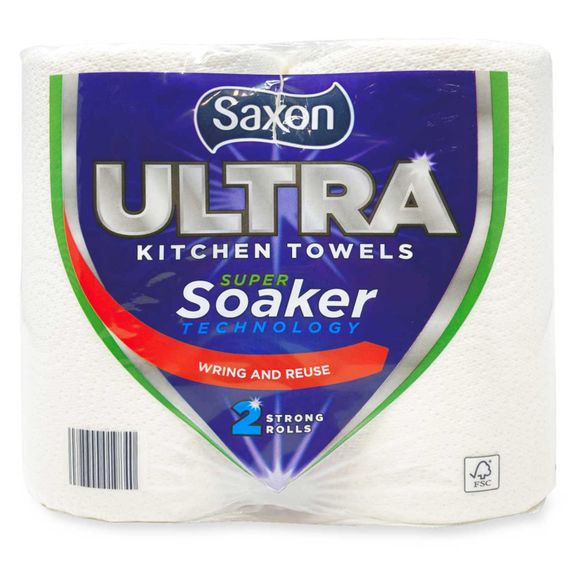 Saxon Kitchen Towel Ultra 2 Pack
