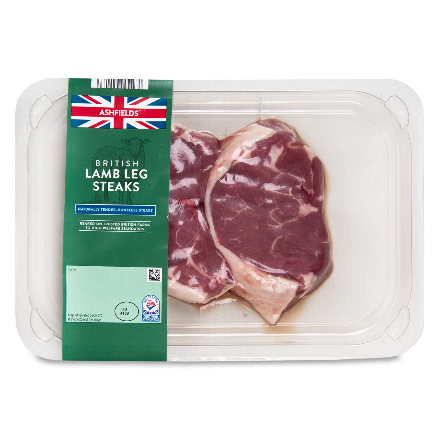 Ashfields Lamb Leg Steaks 300g