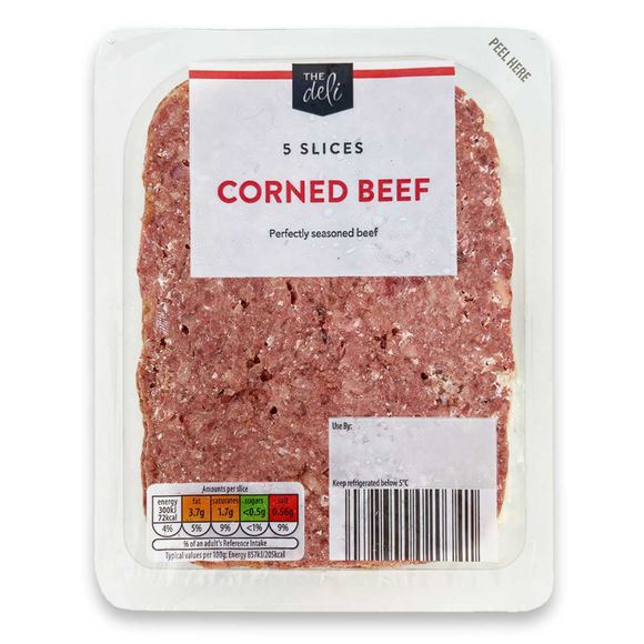 The Deli Corned Beef 175g/5 Slices