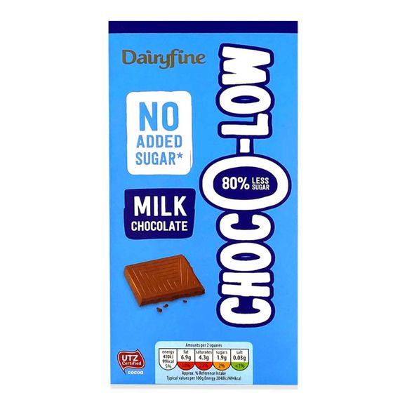 Dairyfine Milk Choco-low 100g