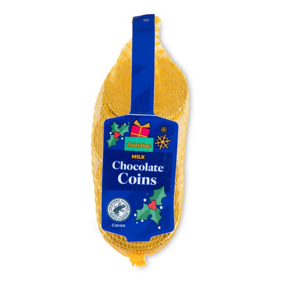 Dairyfine Milk Chocolate Coins 75g