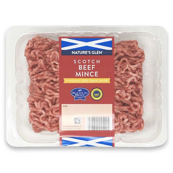 Nature's Glen 20% Fat Beef Mince 500g