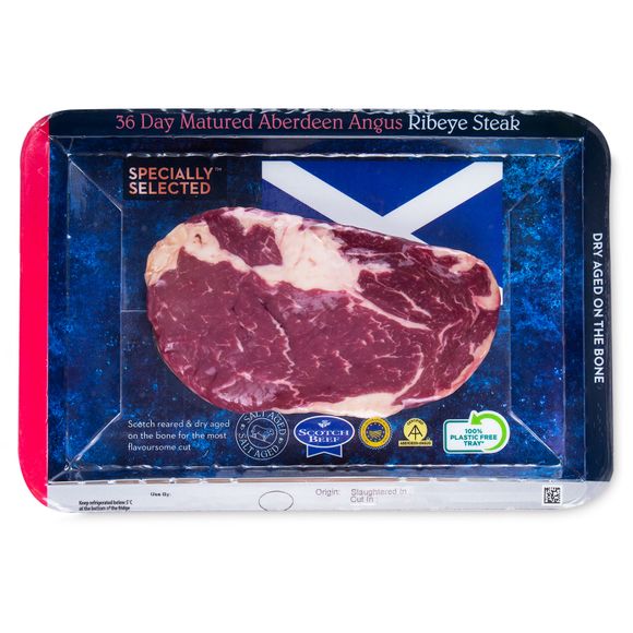 Specially Selected Scotch Aberdeen Angus Ribeye Steak 227g