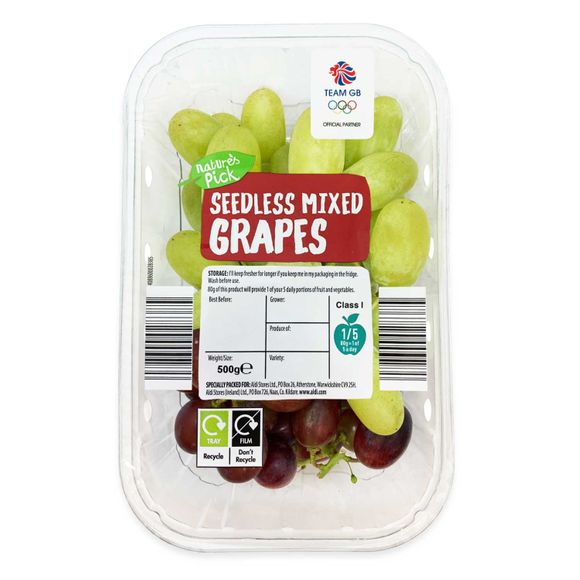 Nature's Pick Mixed Seedless Grapes 500g