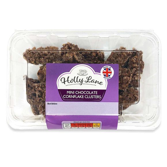 Holly Lane Chocolate Cornflake Cluster Bites 160g/16 Pack