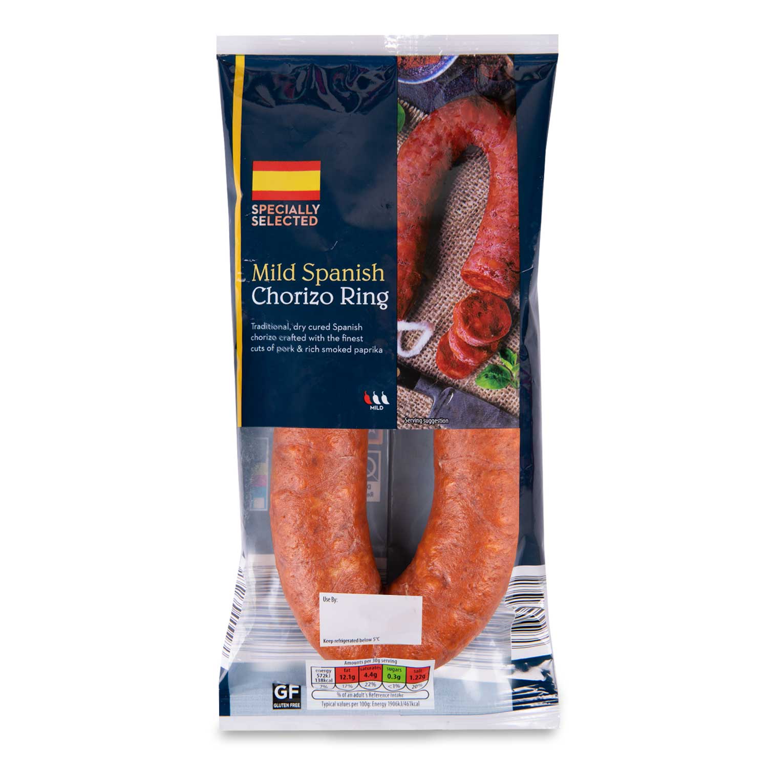 Specially Selected Authentic Spanish Chorizo Ring 200g