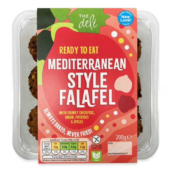 The Deli Mediterranean Style Falafels 200g