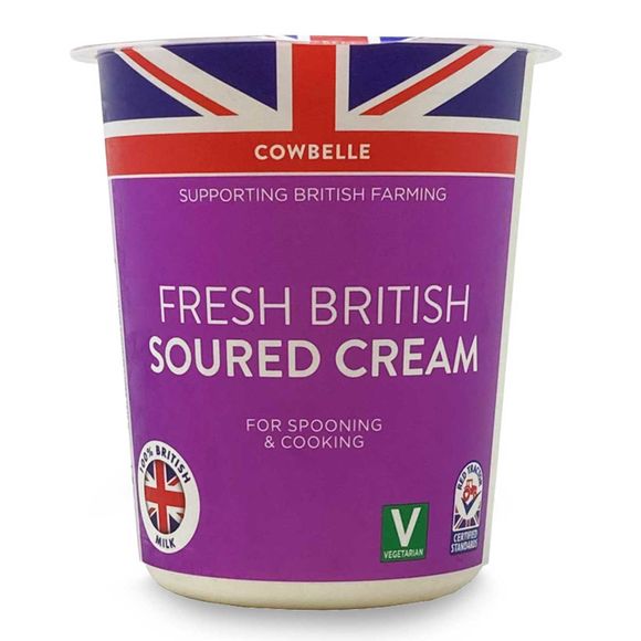 Cowbelle Fresh British Soured Cream 300ml