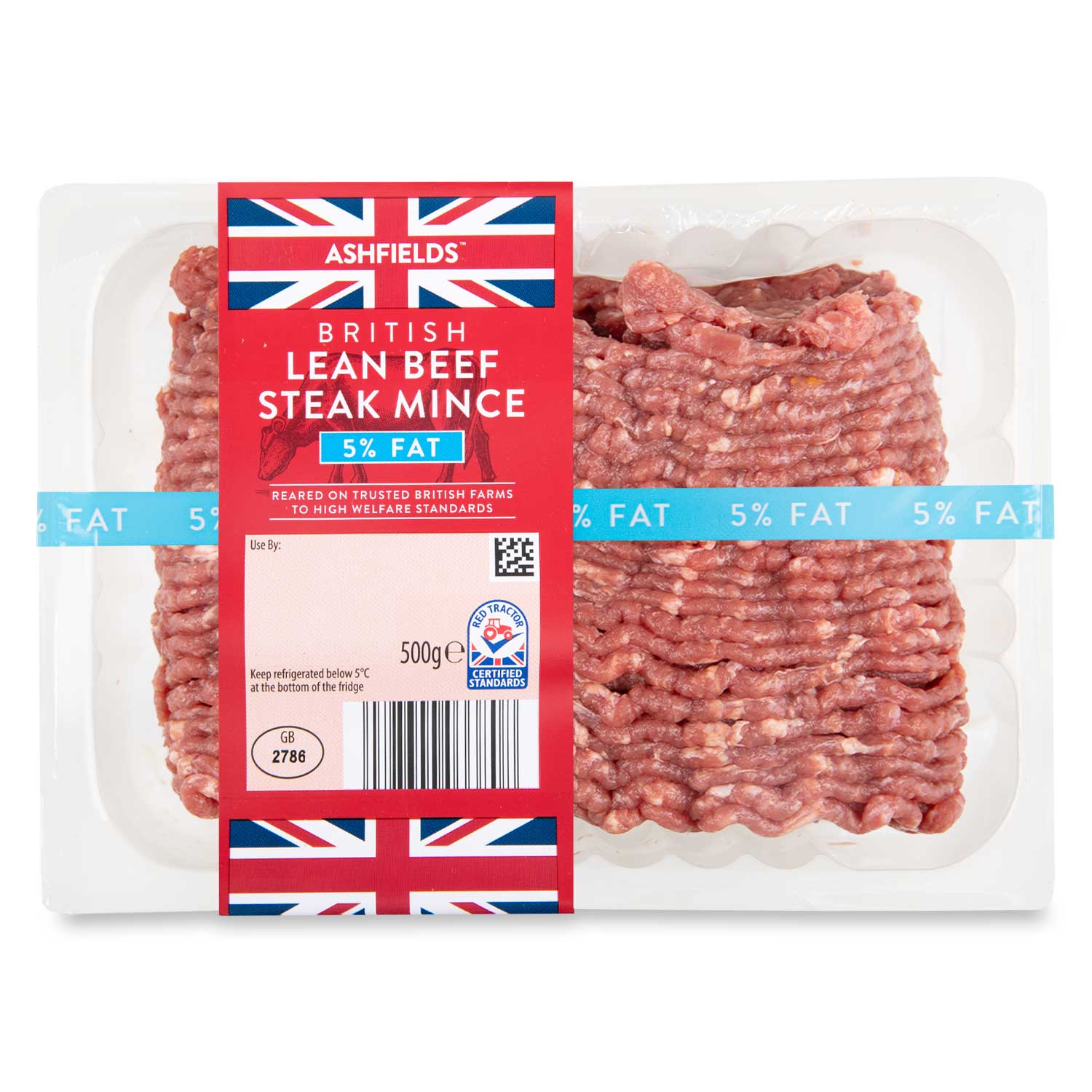 Ashfields British Lean Beef Steak Mince 500g